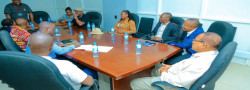 TBS Board of Directors visit to motor vehicle inspection facility at TPA